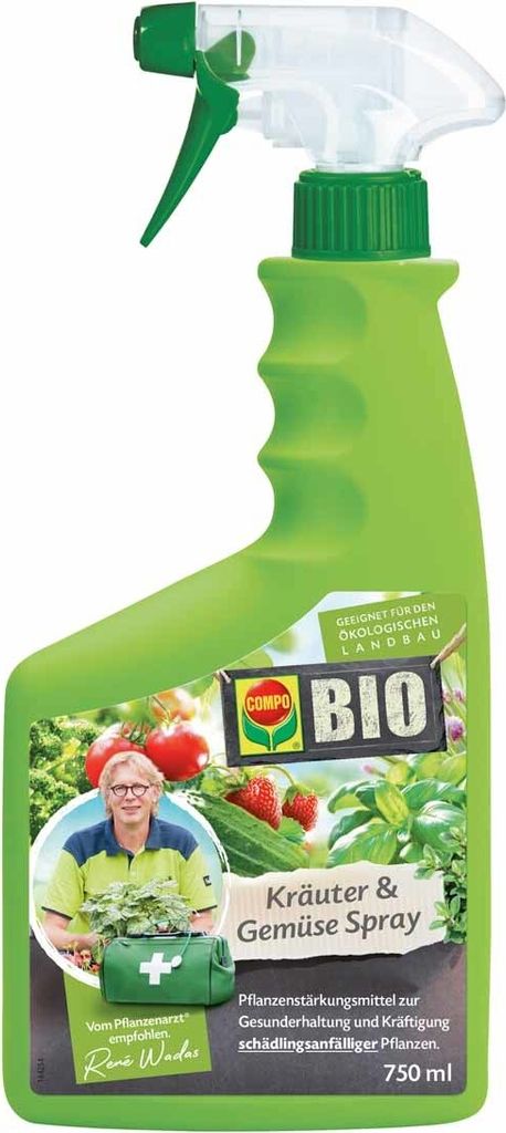 COMPO  Kräuter & Gemüse Spray, 750ml Produktbild 