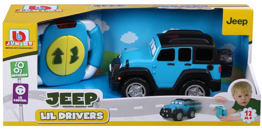 Voiture Jeep radiocommandée pour enfant - Véhicule tout-terrain RC