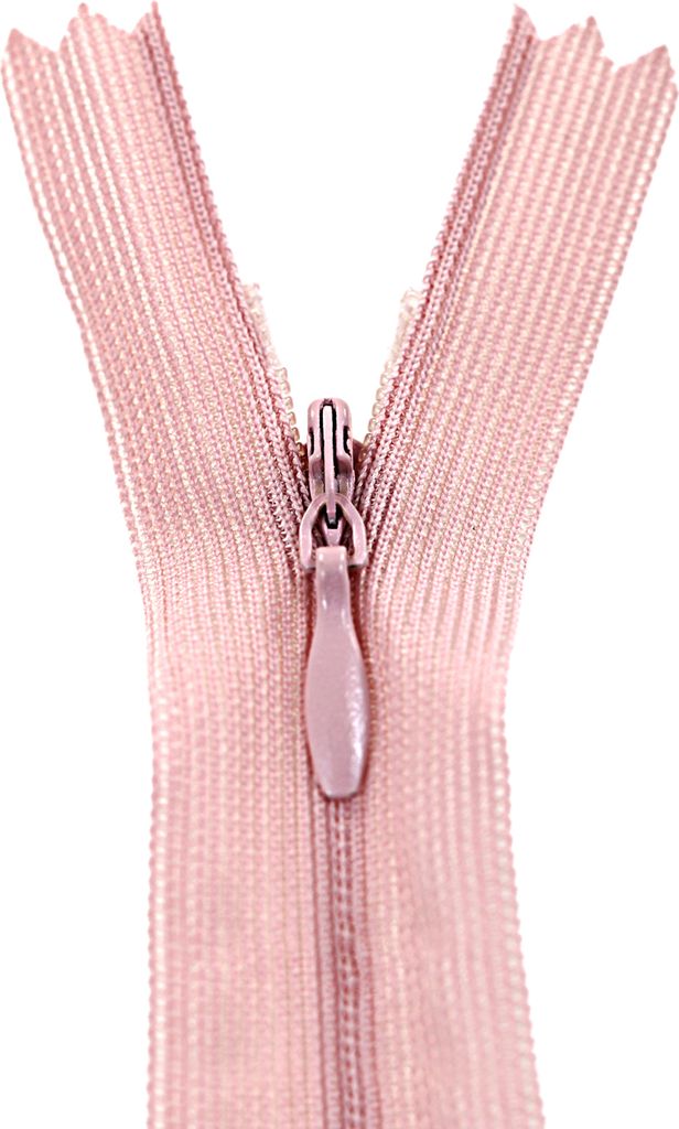 1 Reißverschluss spiral verdeckt, 18cm, unteilbar, unsichtbar, Farbe frei wählbar,367 dry flower