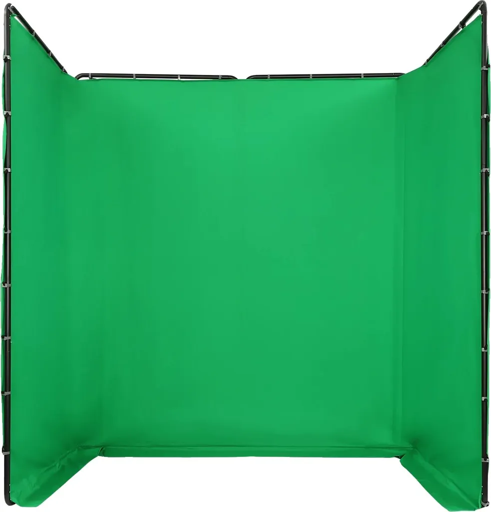 Fond de studio vert pliable pour incrustation vidéo et photographie