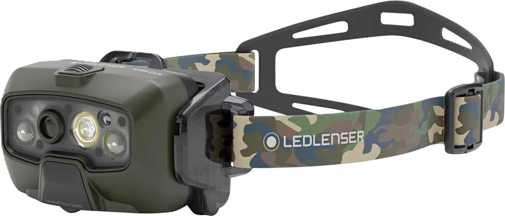 Torche frontale LED Ledlenser HF8R éclairage mains libres vert - 3