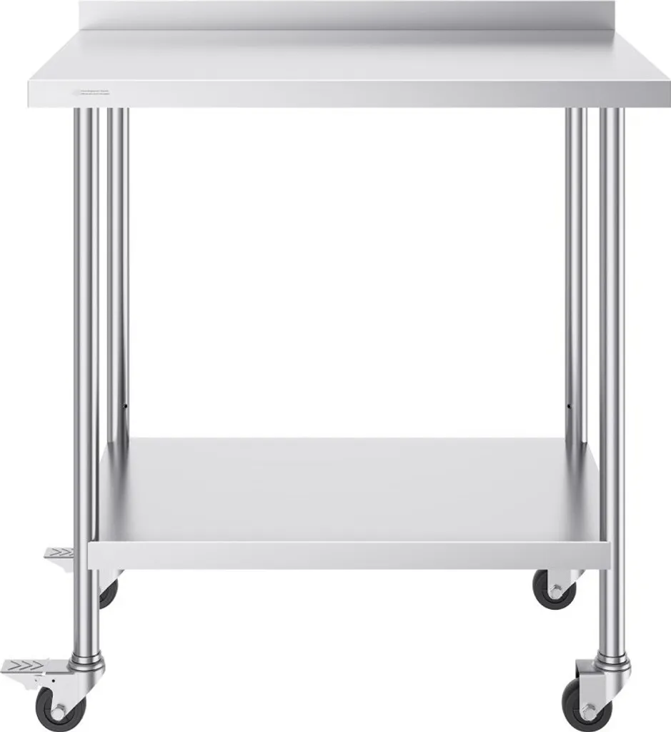 Table inox 610x914mm : solution hygiénique pour préparation pro - 10