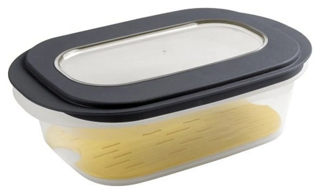 Contenitore Frigo Sunware Sigma Home per Salumi e Formaggi Blu/Trasparente