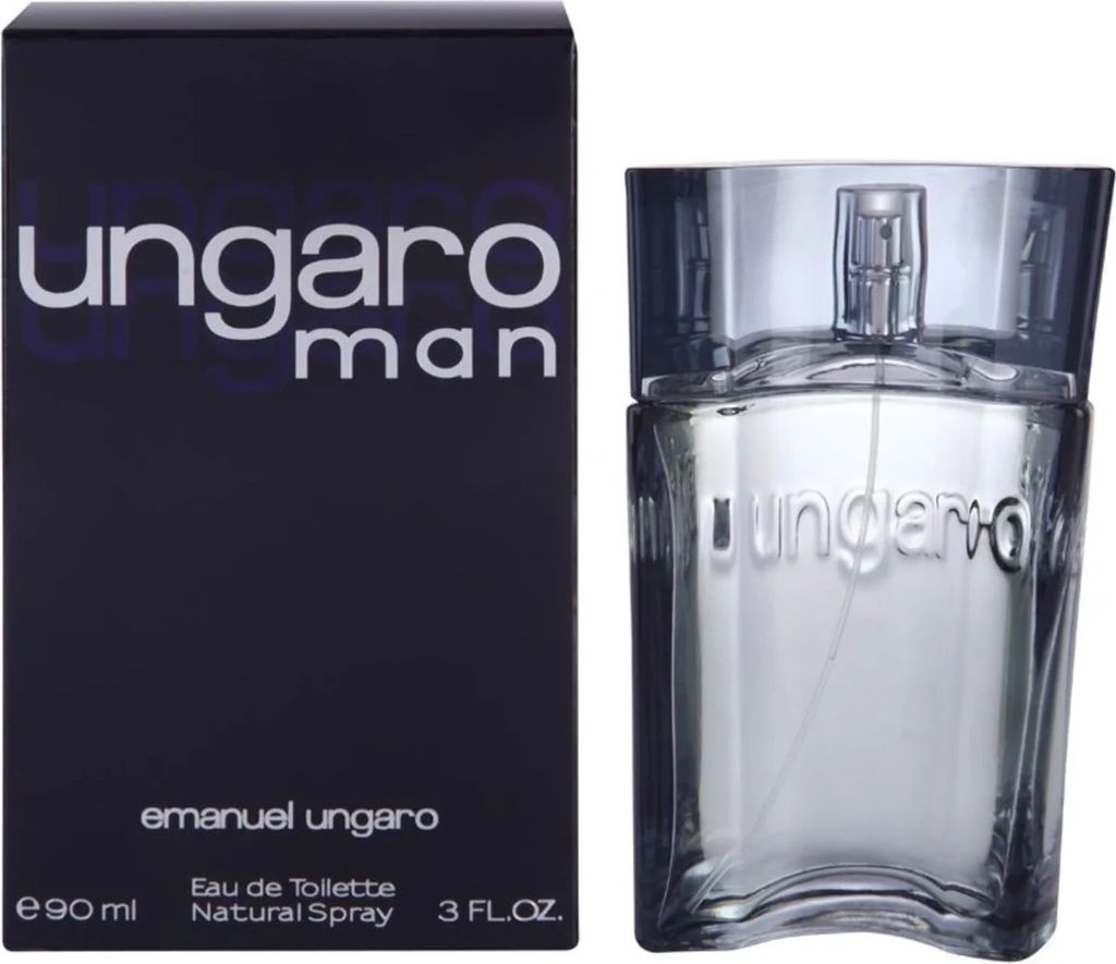 Emanuel Ungaro Man, Mężczyźni, 90 ml, Bazylia, Tytoń, Zdjęcie produktu 