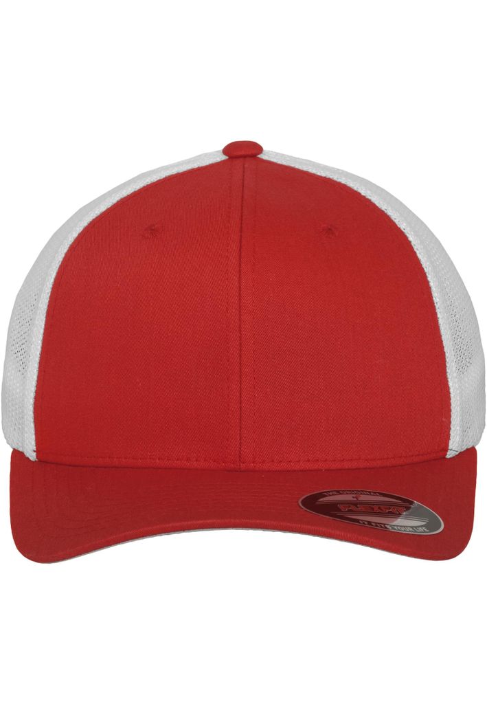 Flexfit Mesh Trucker 2-Tone red/wht one size