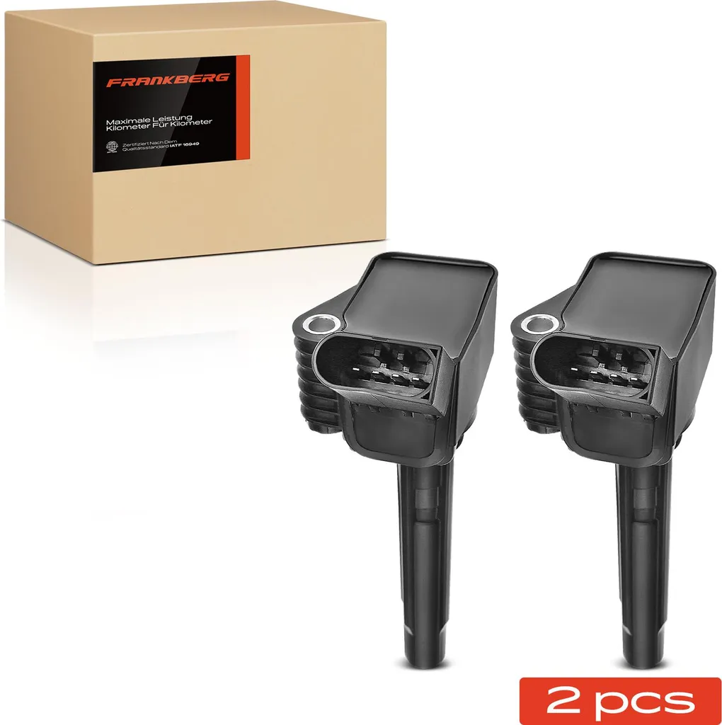 Set 2 Bobine Accensione Frankberg VW Golf VII Passat B8 - Certificato