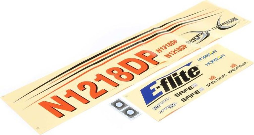 E-flite Decal Set: Carbon-Z Cub SS 2m