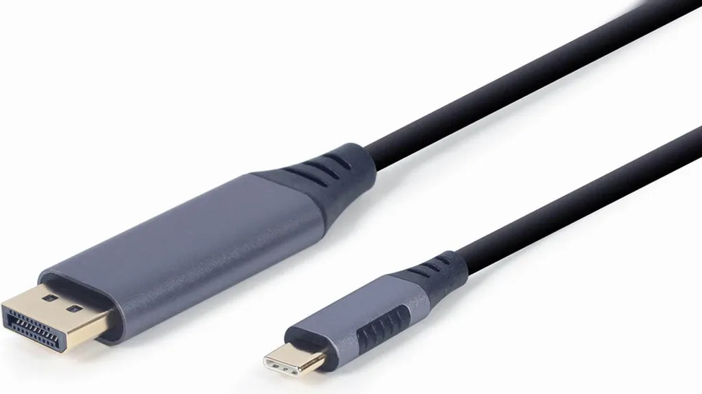Gembird CC-USB3C-DPF-01-6 Cavo USB-C a DisplayPort 1.8m 4K 60Hz Grigio