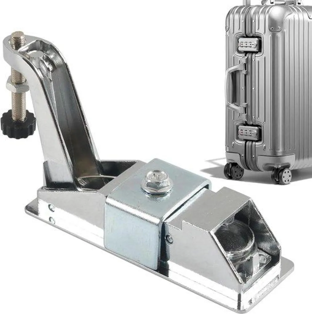 Serrure anti-effraction pour remorque de voyage en alliage de zinc