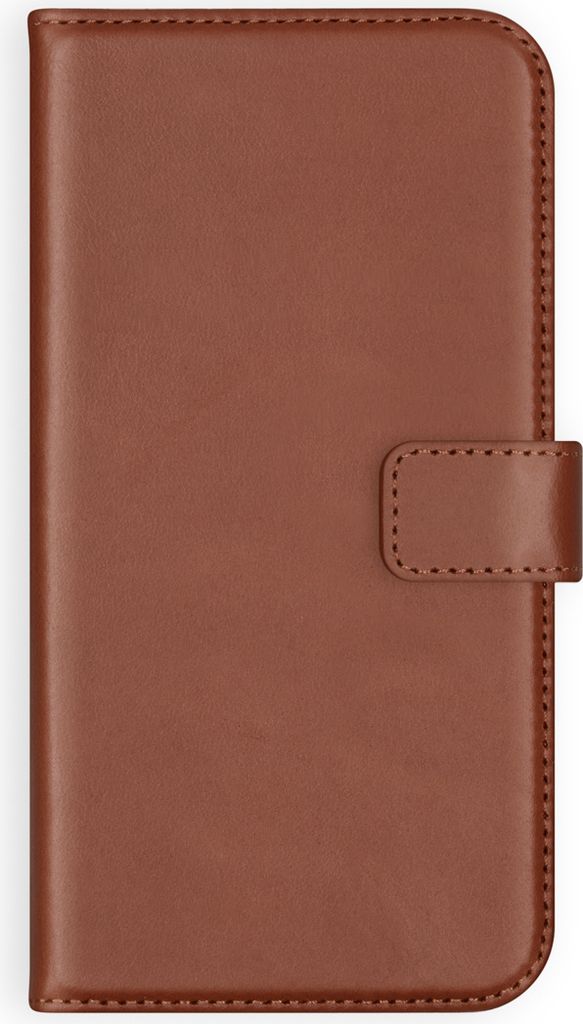 Selencia Echtleder Klapphülle Samsung Galaxy A50 / A30s - Hellbraun