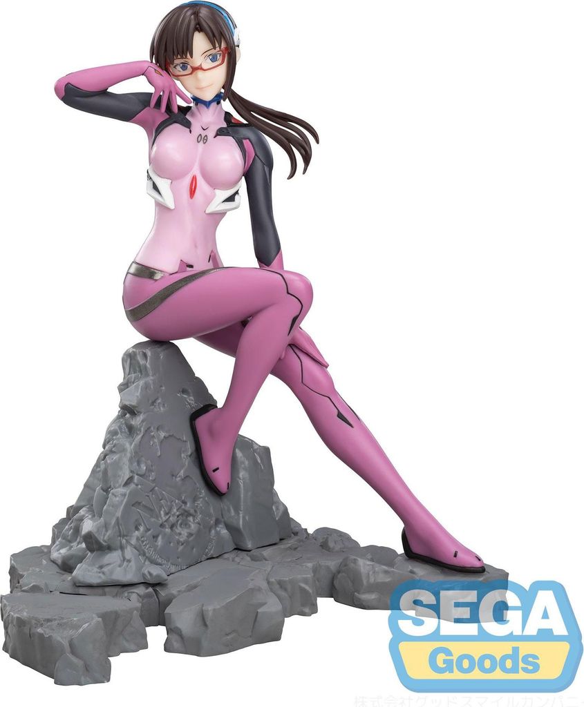 Sega - Evangelion: 3.0+1.0 Thrice Upon a Time - Mari Makinami Illustrious Vignetteum 30th Anniversary Ver. 18 cm