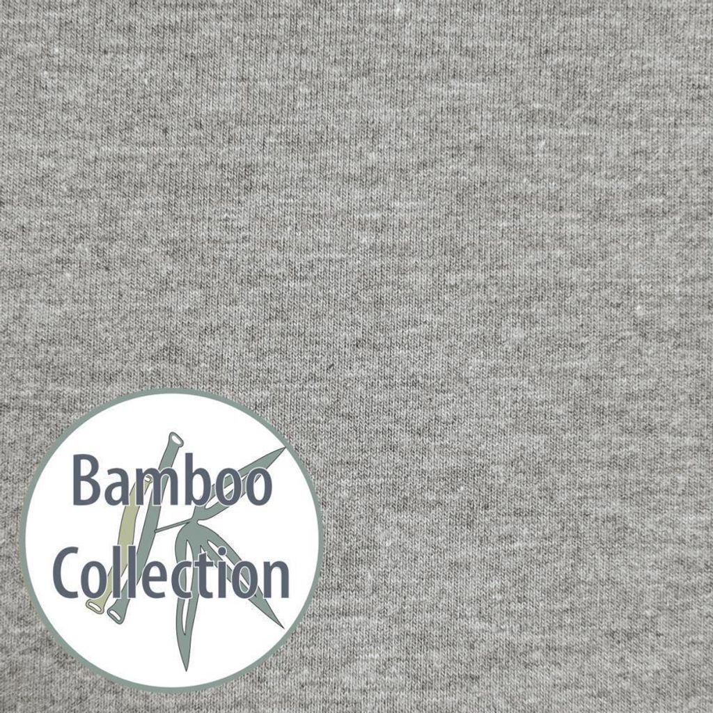 Theraline Bezug für my7, Farbe Melange Mittelgrau, Bamboo Collection