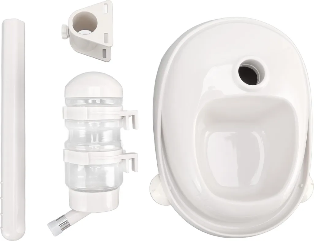 Fontaine à eau silencieuse Pet Bowl avec bol anti-débordement inox