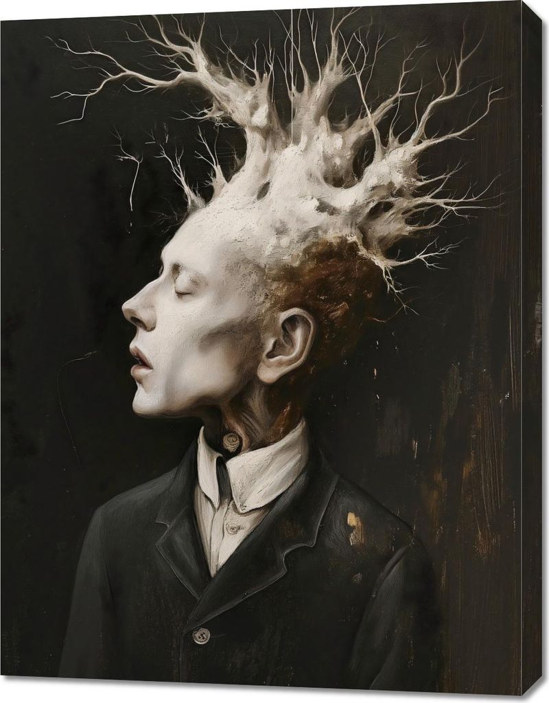 Bild 70x90cm Gedanken Wachsende