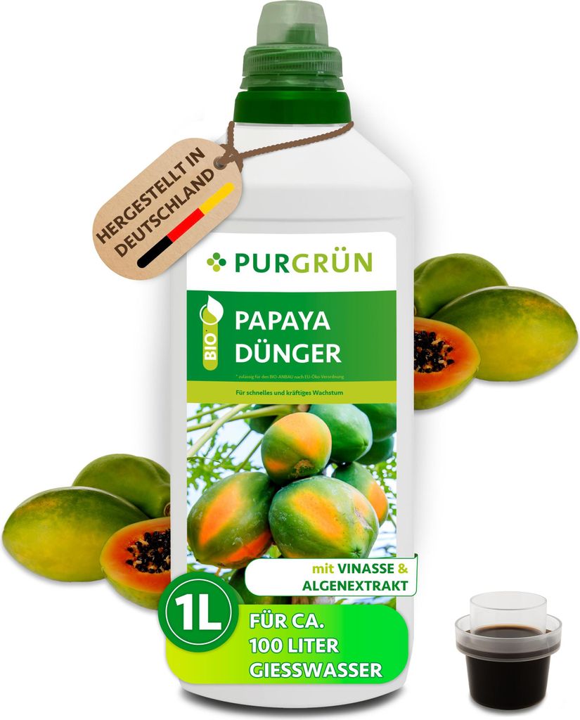 Purgrün -Papaya-Dünger 1 Liter, Produktbild 