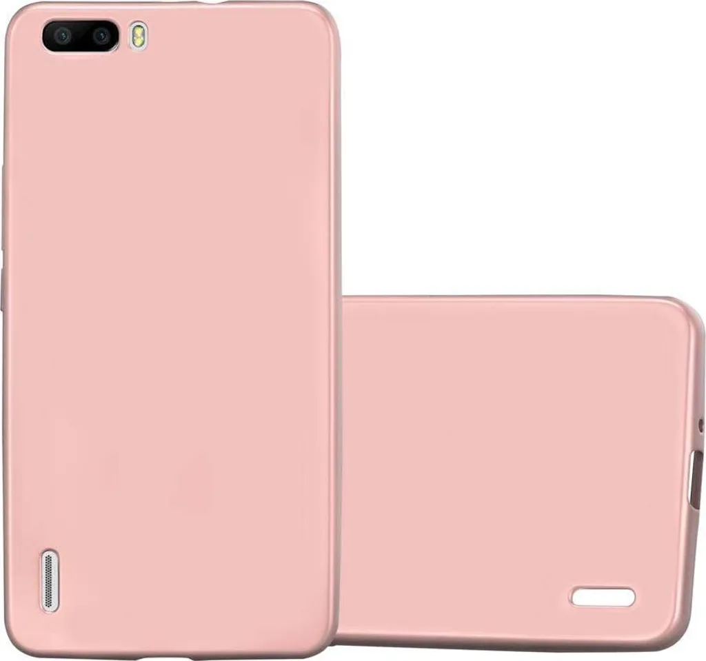 Cover Rosa Honor 6 PLUS Cadorabo | Custodia Silicone TPU Resistente
