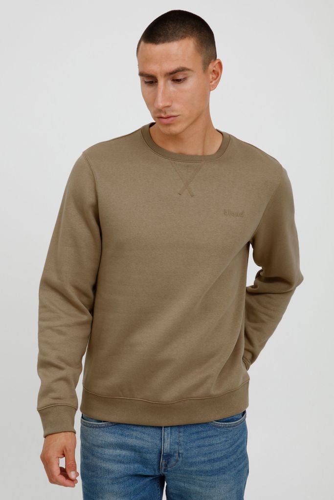 BLEND BHDownton Crew neck sweatshirt Crew neck sweatshirt Herren Sweatshirt Pullover Pulli mit Rundhalsausschnitt