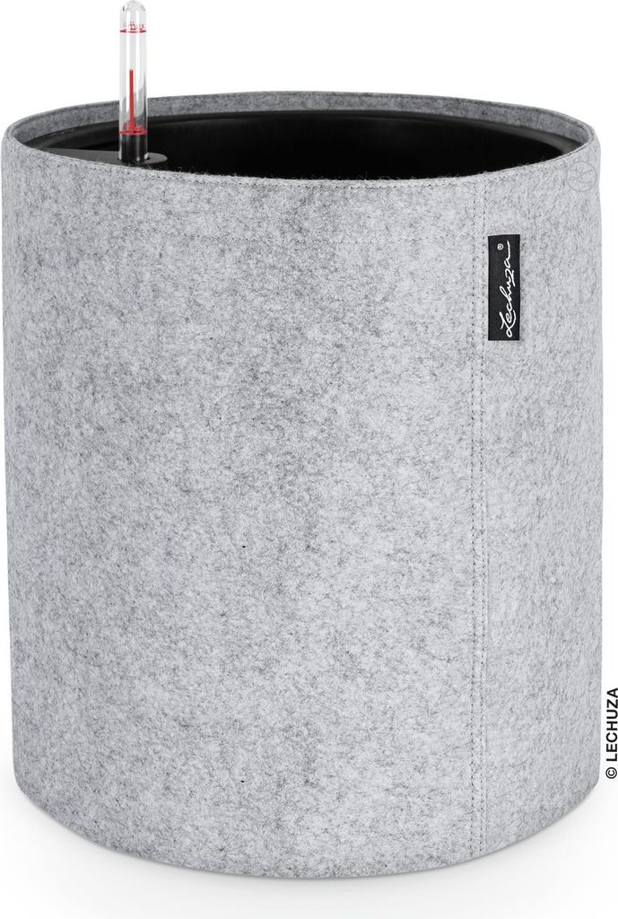 Kvetináč LECHUZA Trendcover 32 Felt Light Grey | Kvetináč Obrázok produktu 
