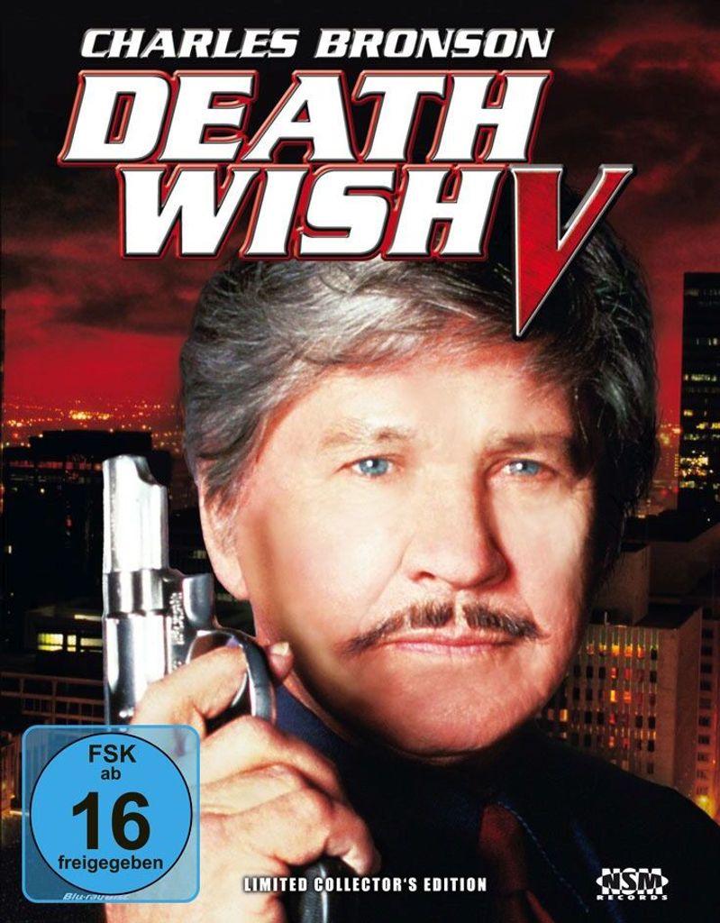 Death Wish 5 (Antlitz des Todes) (Charles Bronson) (Mediabook - Cover A) (Blu-ray + DVD)