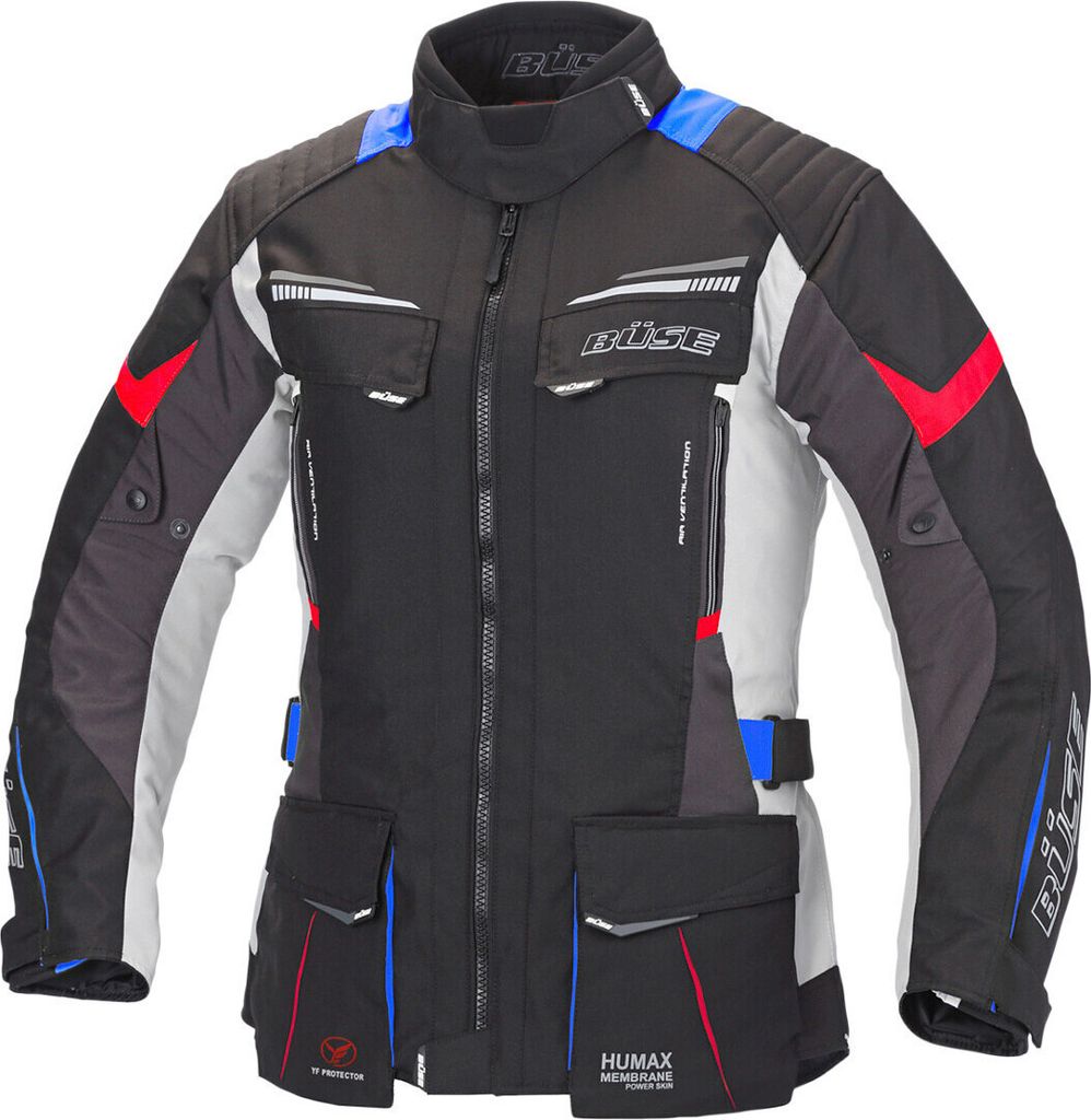 Büse LAGO PRO Textiljacke schwarz / gelb Damen 38