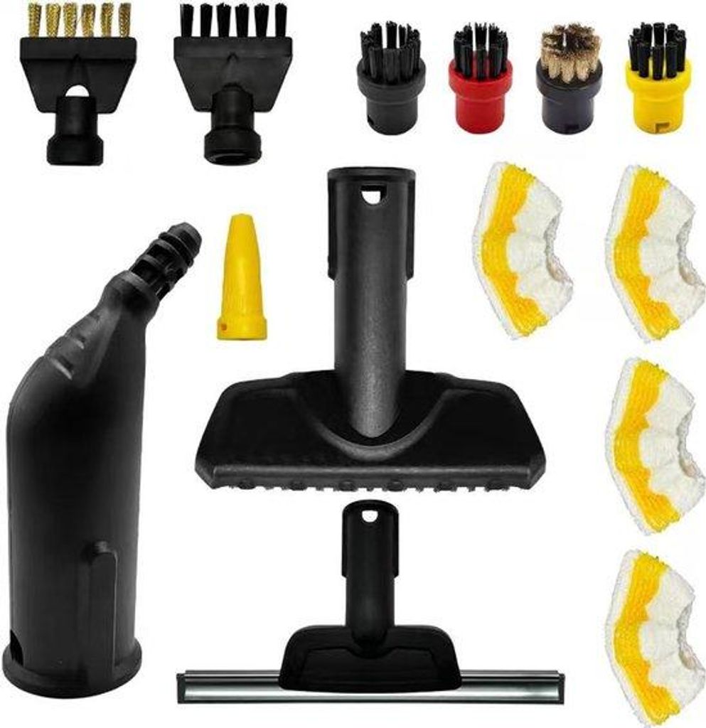 Ersatzteilset für Stahlborstel, Nylon, Mophoes, Karcher SC1 SC2 SC4 SC5, Accessoires