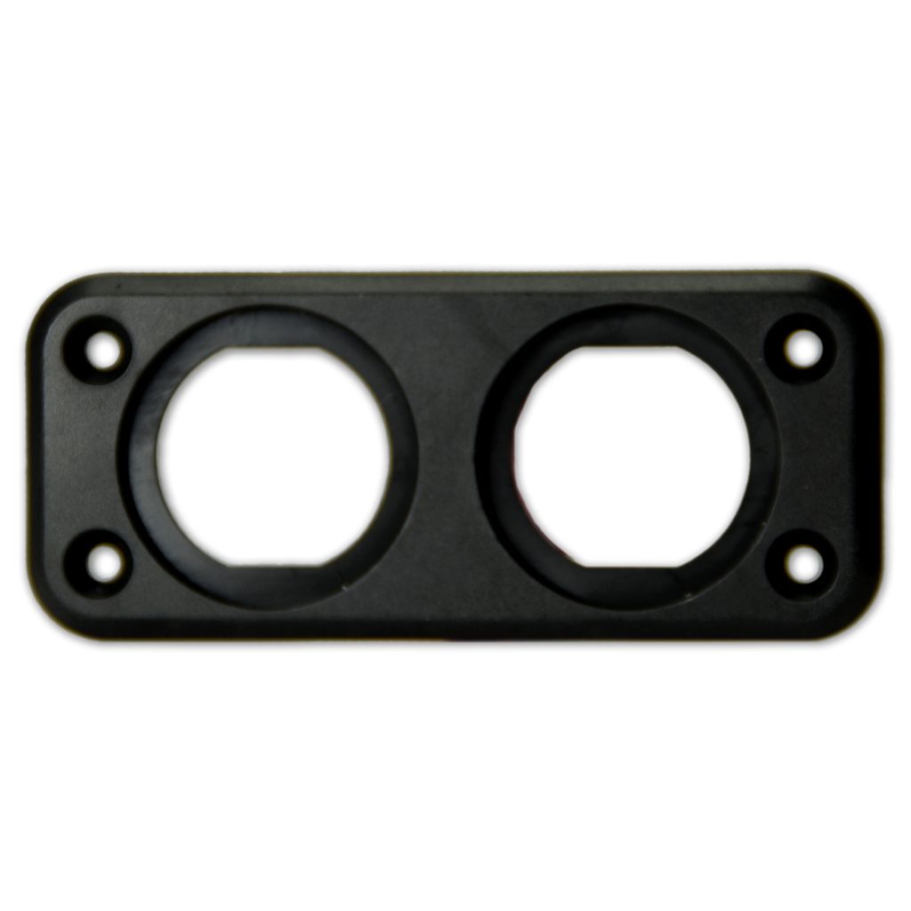 Einbaurahmen | für Ø29mm Einsätze | doppelt | 100x45mm