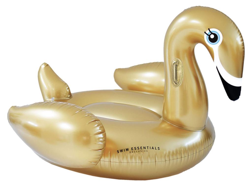Cigno gonfiabile Swim Essentials XXL - Oro - Dreamscape Immagine del prodotto 