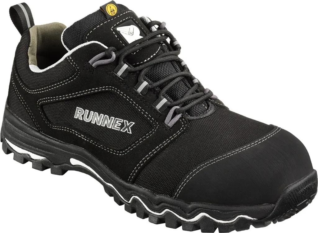 Chaussures de sécurité anti-fatigue S3 ESD LightStar noires gris 44
