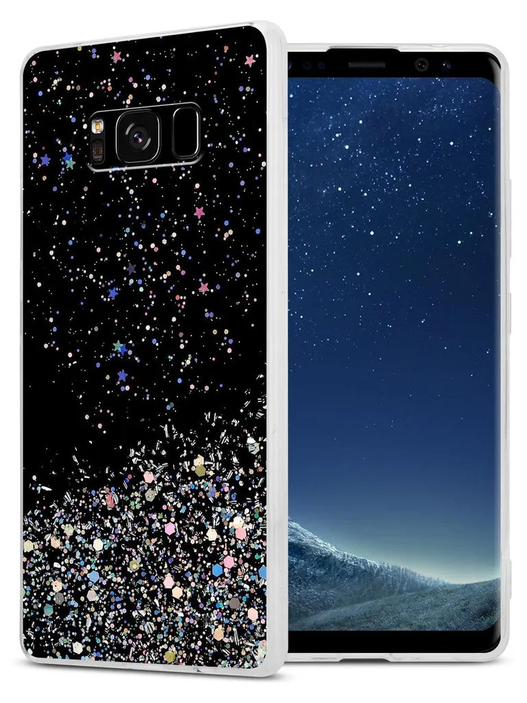 Recensione Cover Samsung S8 Cadorabo Glitter TPU - Nero Protettivo
