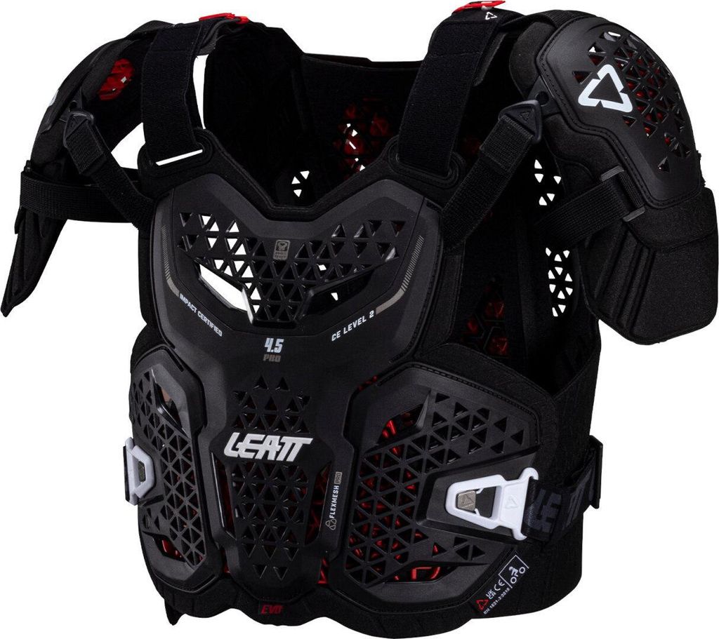 Gilet protettivo Leatt 4.5 Pro Evo Nero S-M Nero S-M Immagine del prodotto 