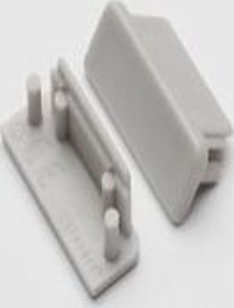 PROVISTON | Endkappen | Für LED Aluminiumprofil | Led-Beleuchtung | Indirekte Beleuchtung | LED Leisten | 2 Stück