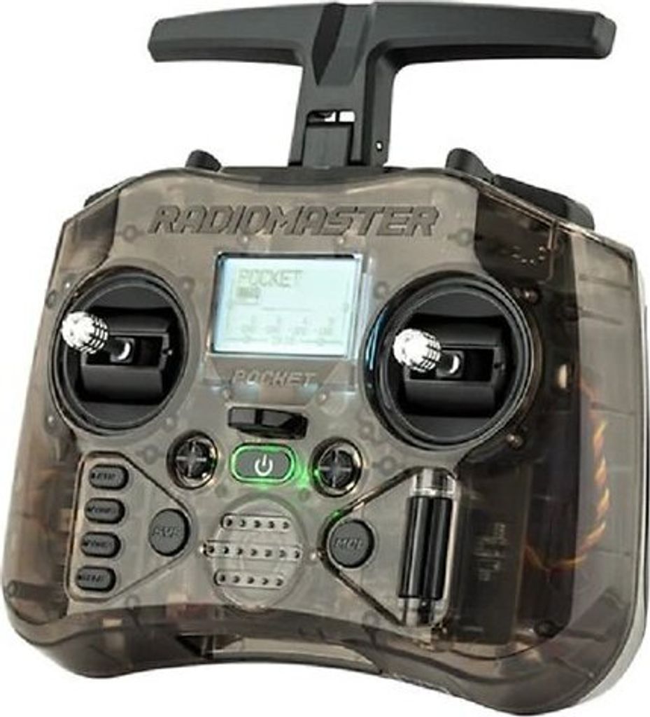 Radiomaster Pocket ELRS RC Fernsteuerung Transparent Grau Produktbild 