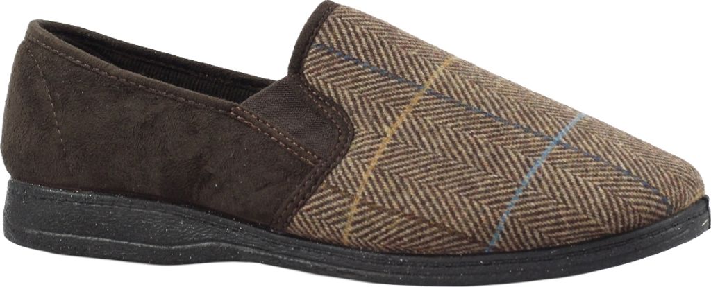 Lazy Dogz - Herren Hausschuhe "Harrison II" GS903 (44 EU) (Braun)