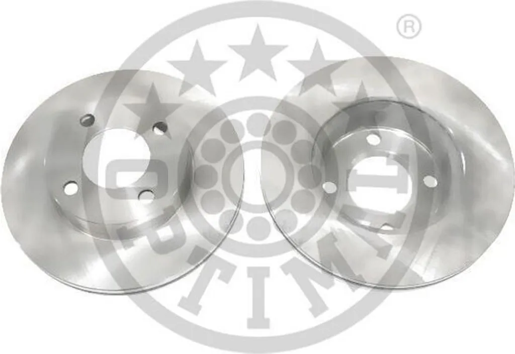 Éliminez les Vibrations : 2 Disques Frein OPTIMAL Audi 80 B4 Avant 56.2mm