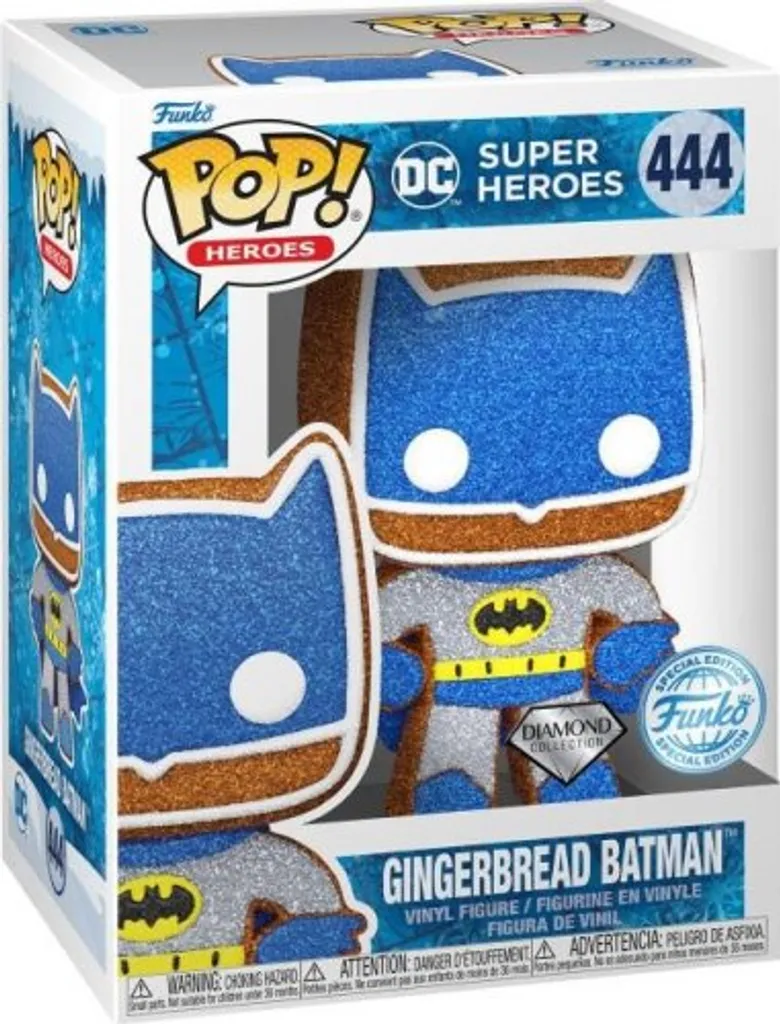 Figurine Funko Pop Batman Gingerbread DC Comics Holiday Diamond Edition