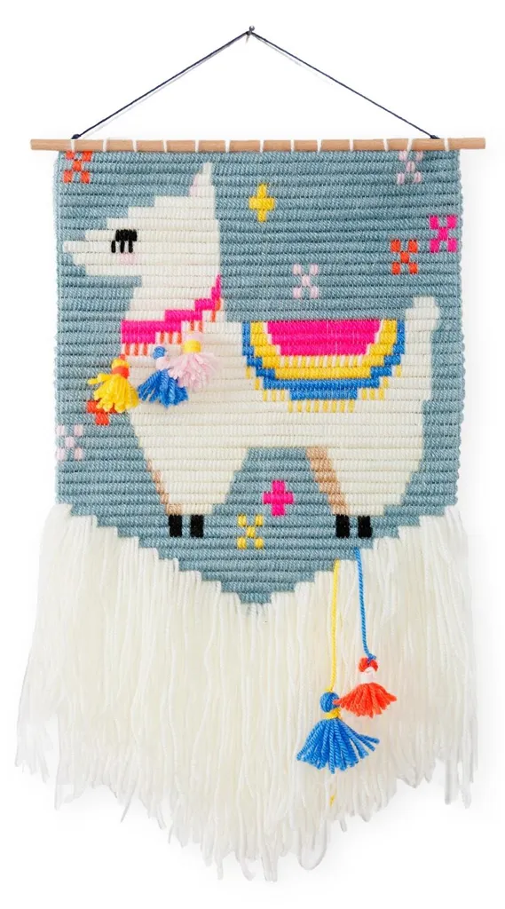 Sozo Stickset Lama - Décoration murale créative pour chambre d'enfant