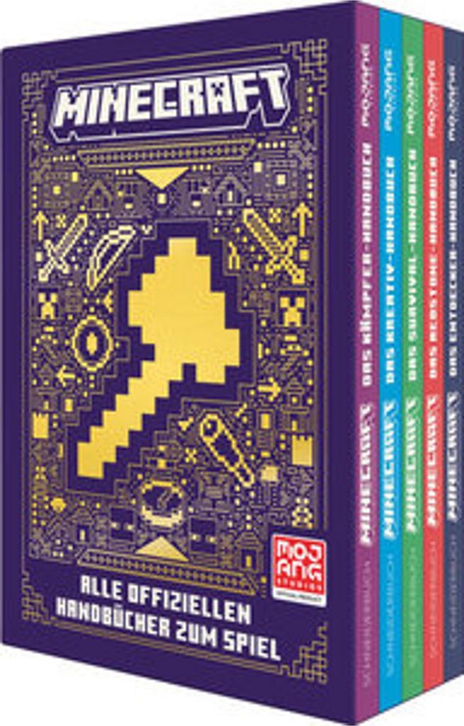 Minecraft Alle offiziellen Handbücher zum Spiel Produktbild 