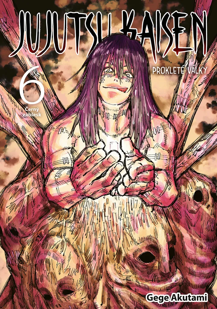 Jujutsu Kaisen Vol 6 Technique Flash Noir Gege Akutami Manga Combat