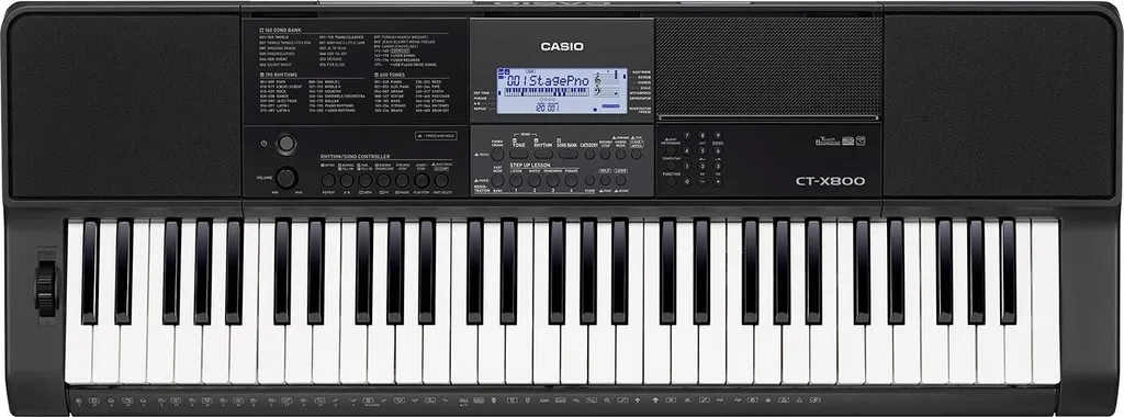 Casio CT-X800 Clavier de musique pour débutant et étudiant en musique