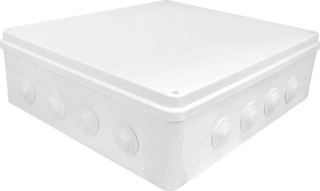 Boîtier de dérivation IP65 400x350 mm grand volume avec 16 ouvertures