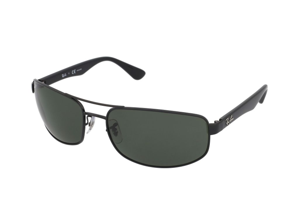 Ray-Ban RB3445, Erwachsener, Uni, Rechteckig, Schwarz, Produktbild 