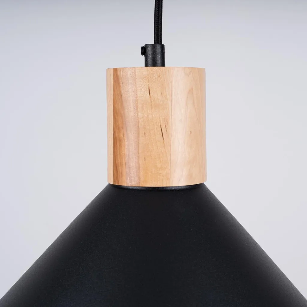 Lampadario Moderno JAGA Nero Sollux - Design Scandinavo Acciaio E27 - 23