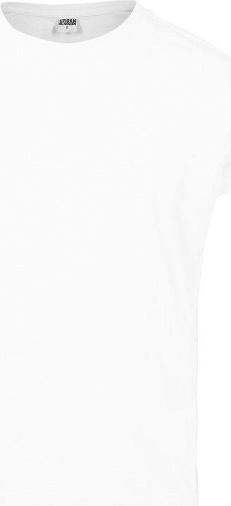 Pánské tričko Urban Classics Asymetric Long Tee white - L Obrázek produktu 