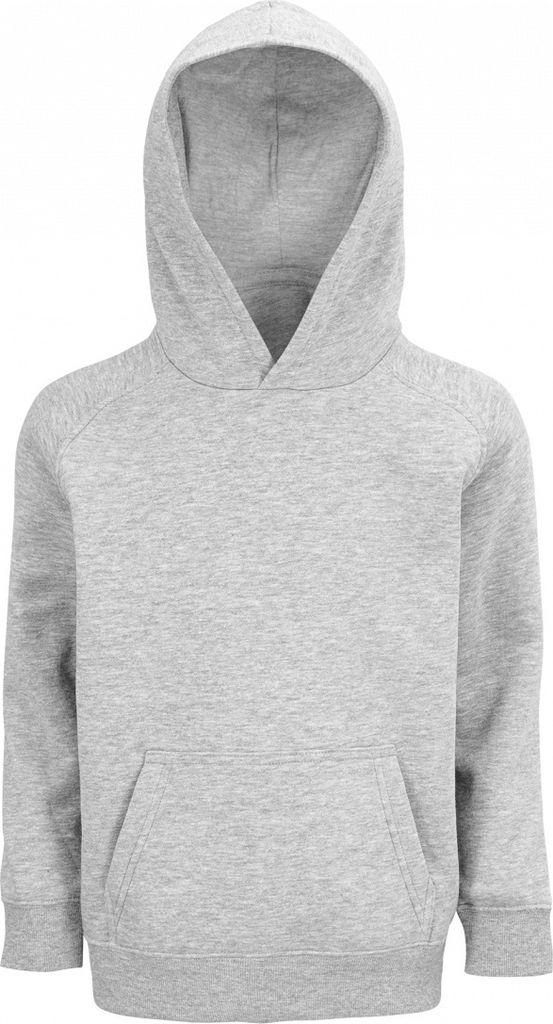 SOL'S Jungen Hoodie Kapuzenpullover Hooded Sweat Langarm Pullover, Größe:12A, Farbe:Grey Melange