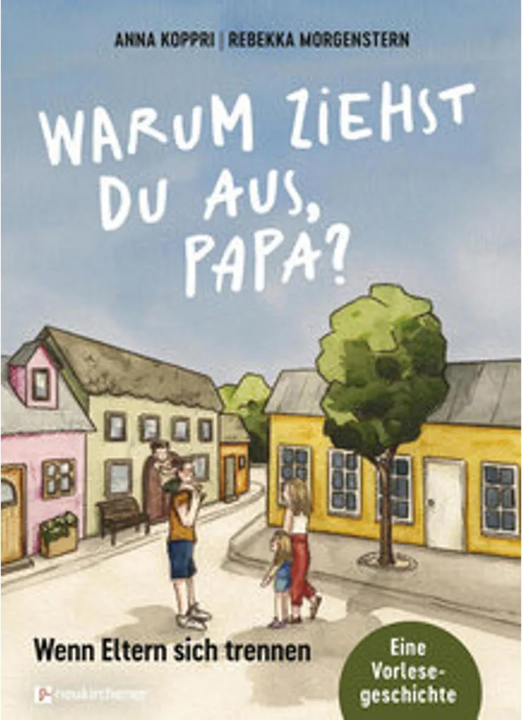 Livre Warum ziehst du aus Papa pour expliquer le divorce aux enfants