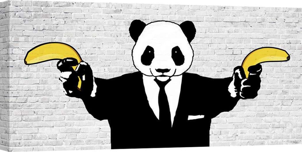 Pop Art und Graffiti, Leinwandbilder – Masterfunk Collective, Everybody Be Cool!!! – 70x35 cm