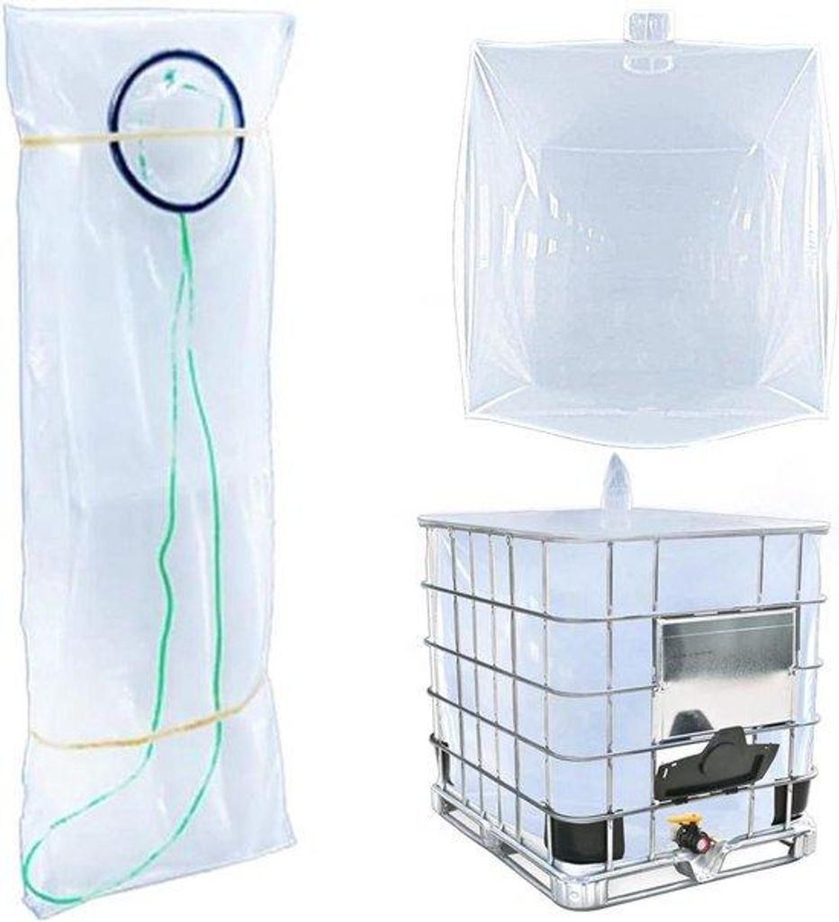 IBC 275 Gallon 1000 Liter Regenbarrel-Schutzbeutel mit Produktbild 