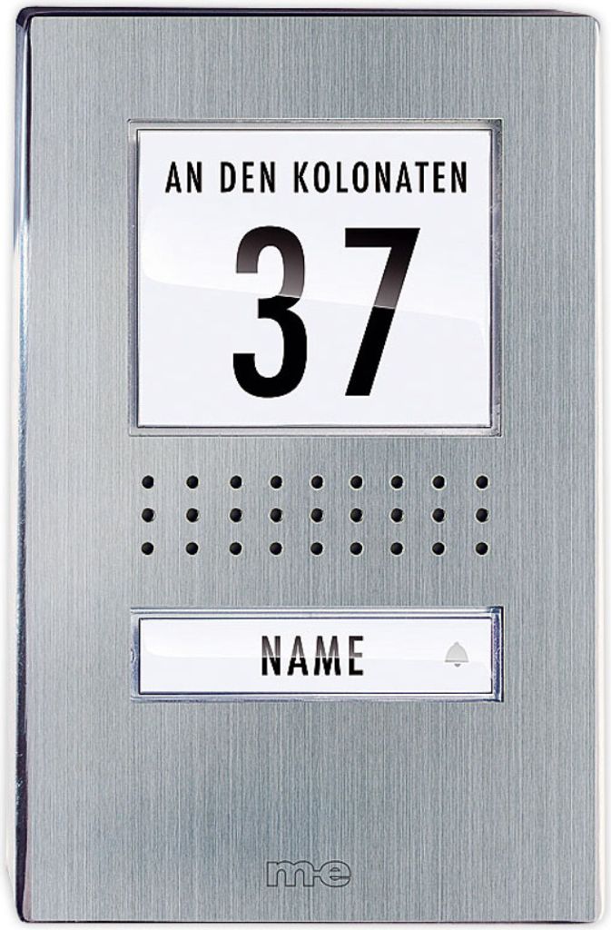 M-E MODERN-ELECTRONICS Türsprechanlage Kabelgebunden Produktbild 