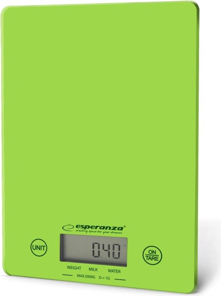Bilancia da cucina digitale Esperanza Verde limone Immagine del prodotto 