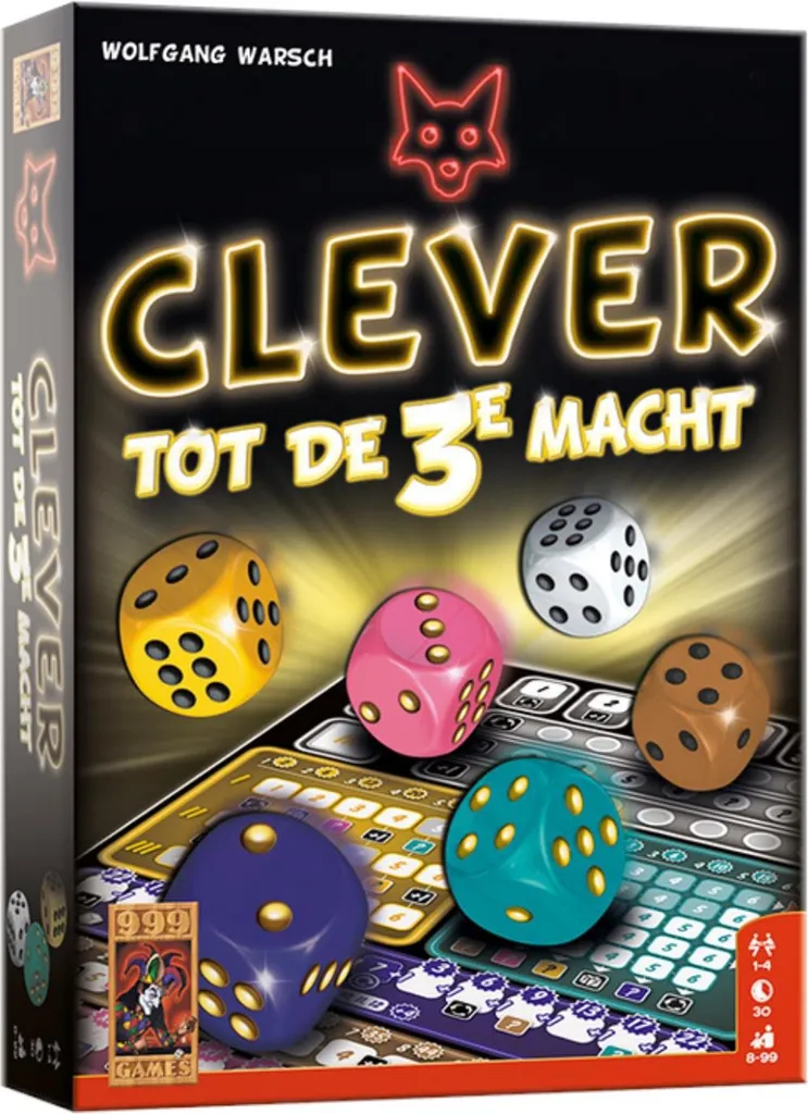 Jeu de Dés 1-4 Joueurs Clever tot de 3e Macht : Idéal pour vos Vacances